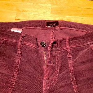 Small courduroy flare pant